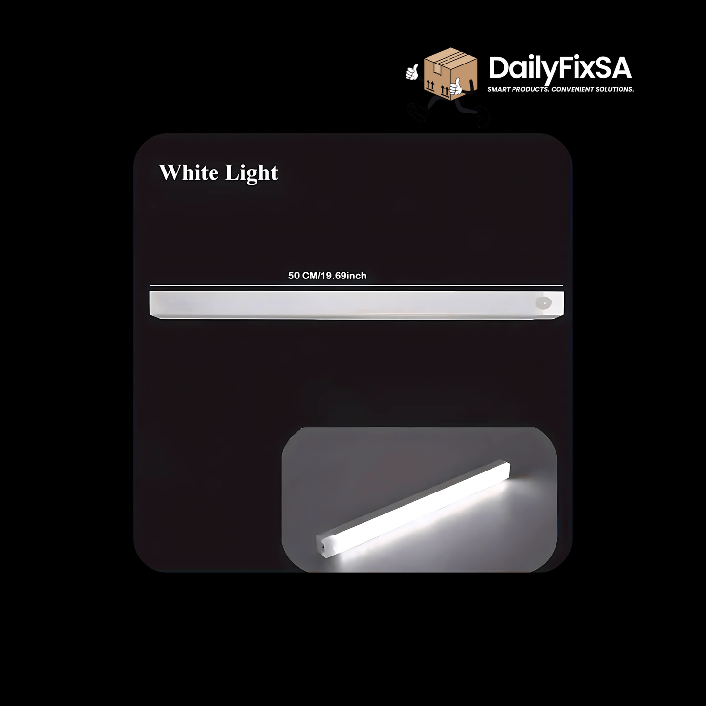 7pcs USB Rechargeable Motion Sensor LED Lights - DailyFixSA